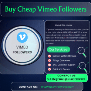 Buy Cheap Vimeo Followers