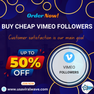 Buy Cheap Vimeo Followers