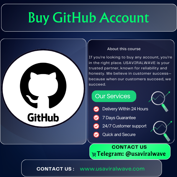 Buy GitHub Account