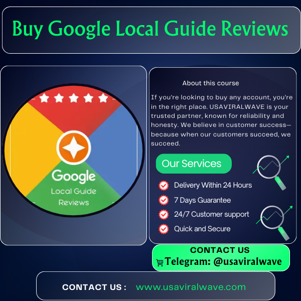 Buy Google Local Guide Reviews