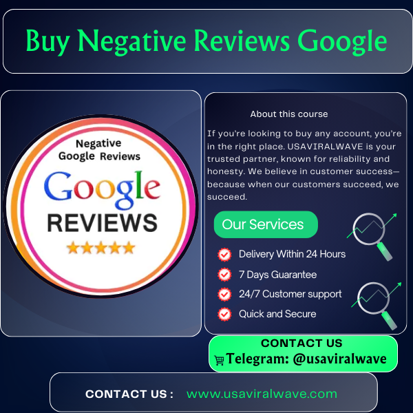 Buy Negative Reviews Google