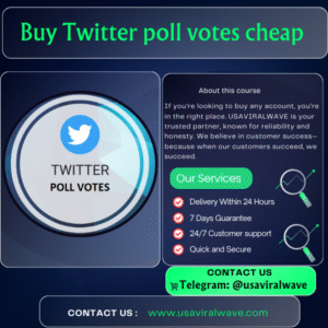 Buy Twitter poll votes cheap