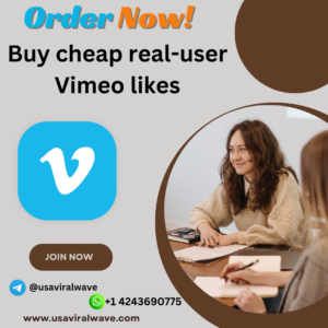 Buy cheap real-user Vimeo likes