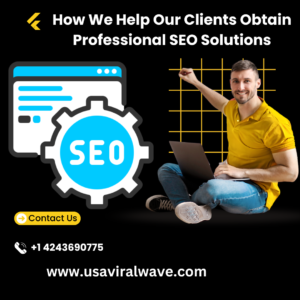 How We Help Our Clients Obtain Professional SEO Solutions