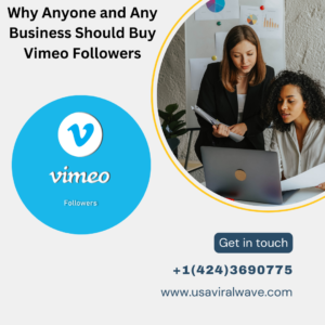 Why Anyone and Any Business Should Buy Vimeo Followers