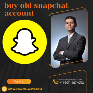 buy old snapchat account