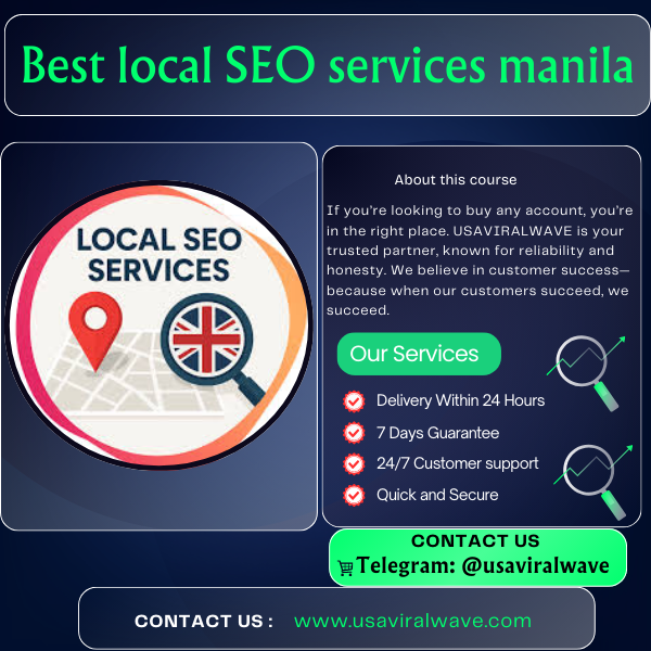 Best local SEO services manila