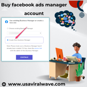 Buy facebook ads manager account