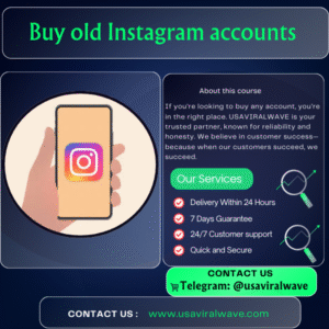 Buy old Instagram accounts