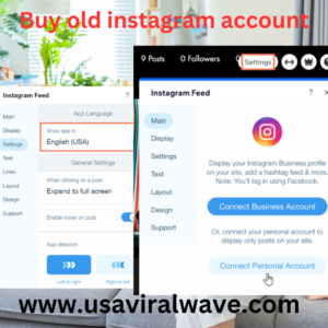 Buy old instagram account