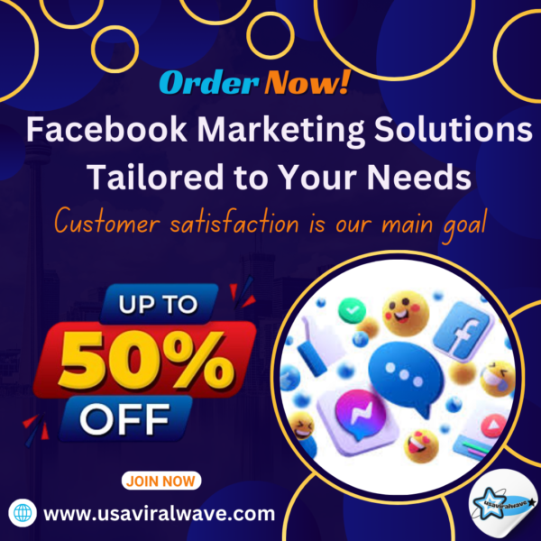 Facebook Marketing Solutions Tailored to Your Needs