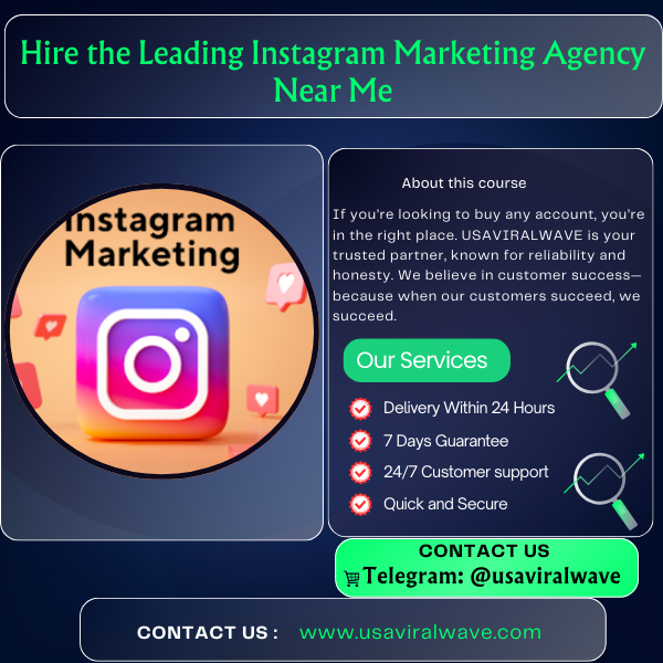 Hire the Leading Instagram Marketing Agency Near Me