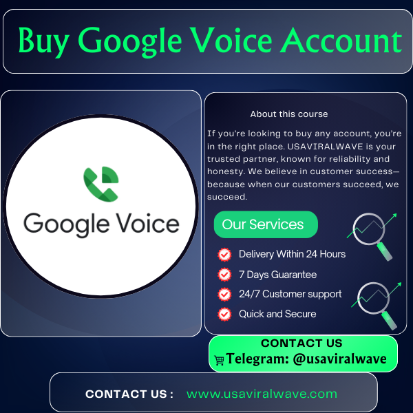 Buy Google Voice Account