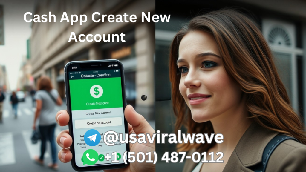 Cash App Create New Account