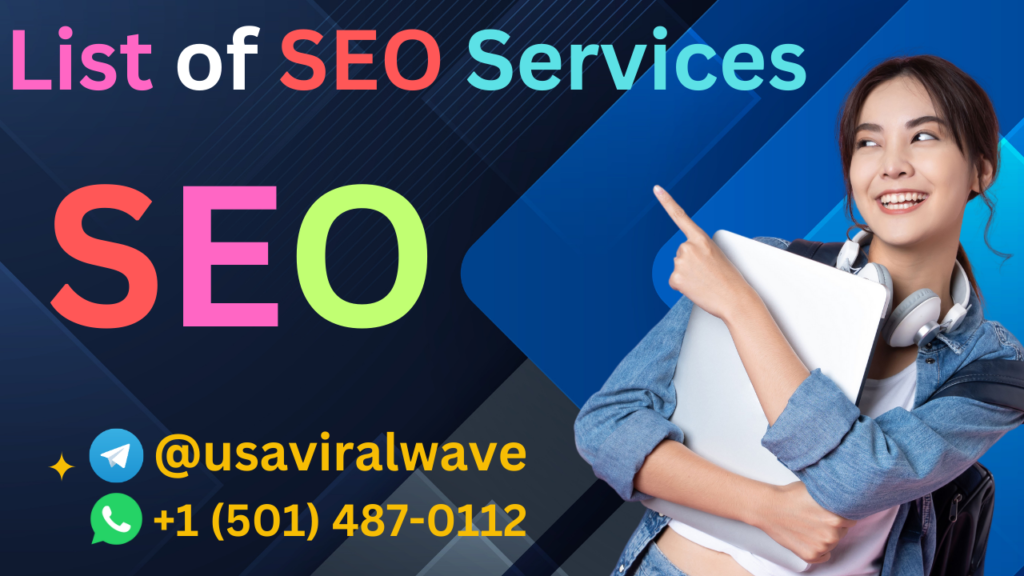 List of SEO Services