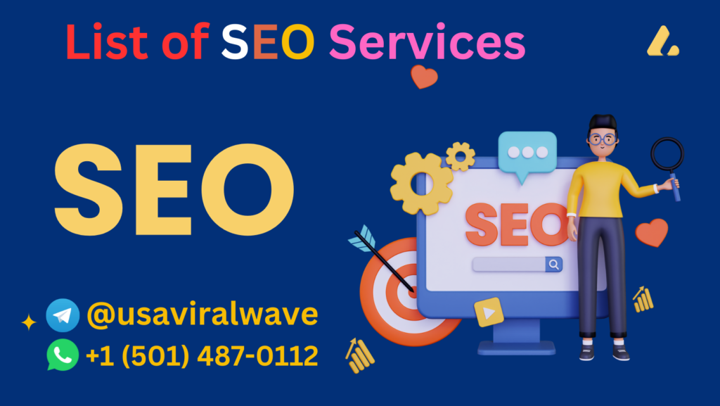 List of SEO Services