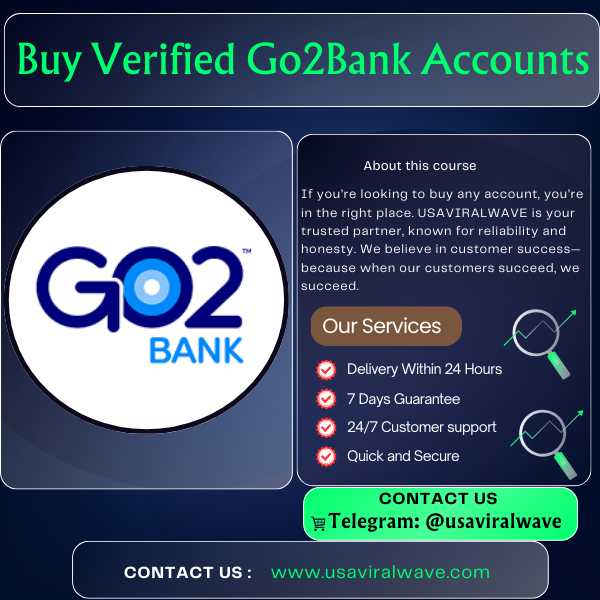 Buy Verified Go2Bank Account
