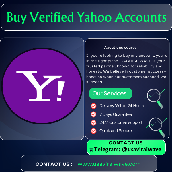 Buy Verified Yahoo Accounts